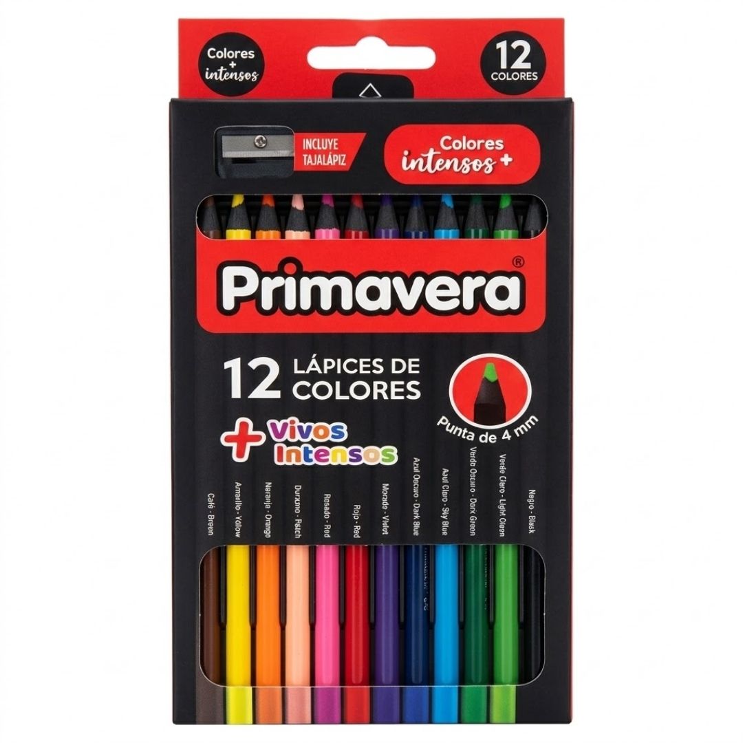 Colores Primavera Black X 12
