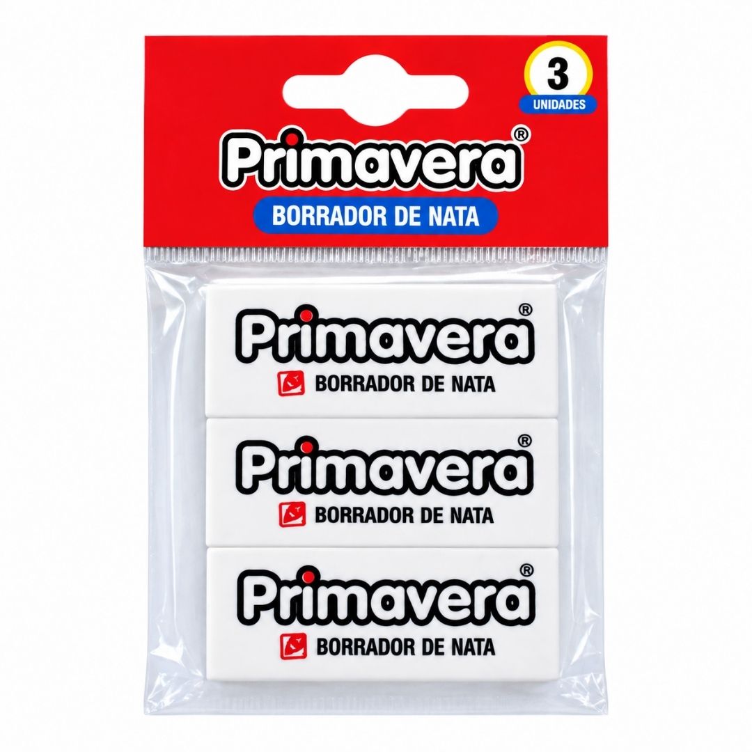 Borrador Primavera Nata - 3 Unidades