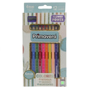 Colores Primavera Flower Power Cremosos X 12