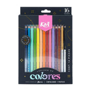 Colores Kiut Unipunta 16 Colores (14 Unidades)