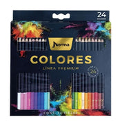 Colores Norma Premium x 24 Unidades