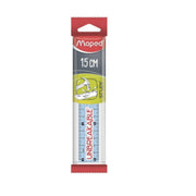 Regla Maped Irrompible de 15 cm