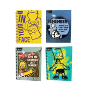 Cuaderno Norma Simpsons Líneas de 80 Hojas