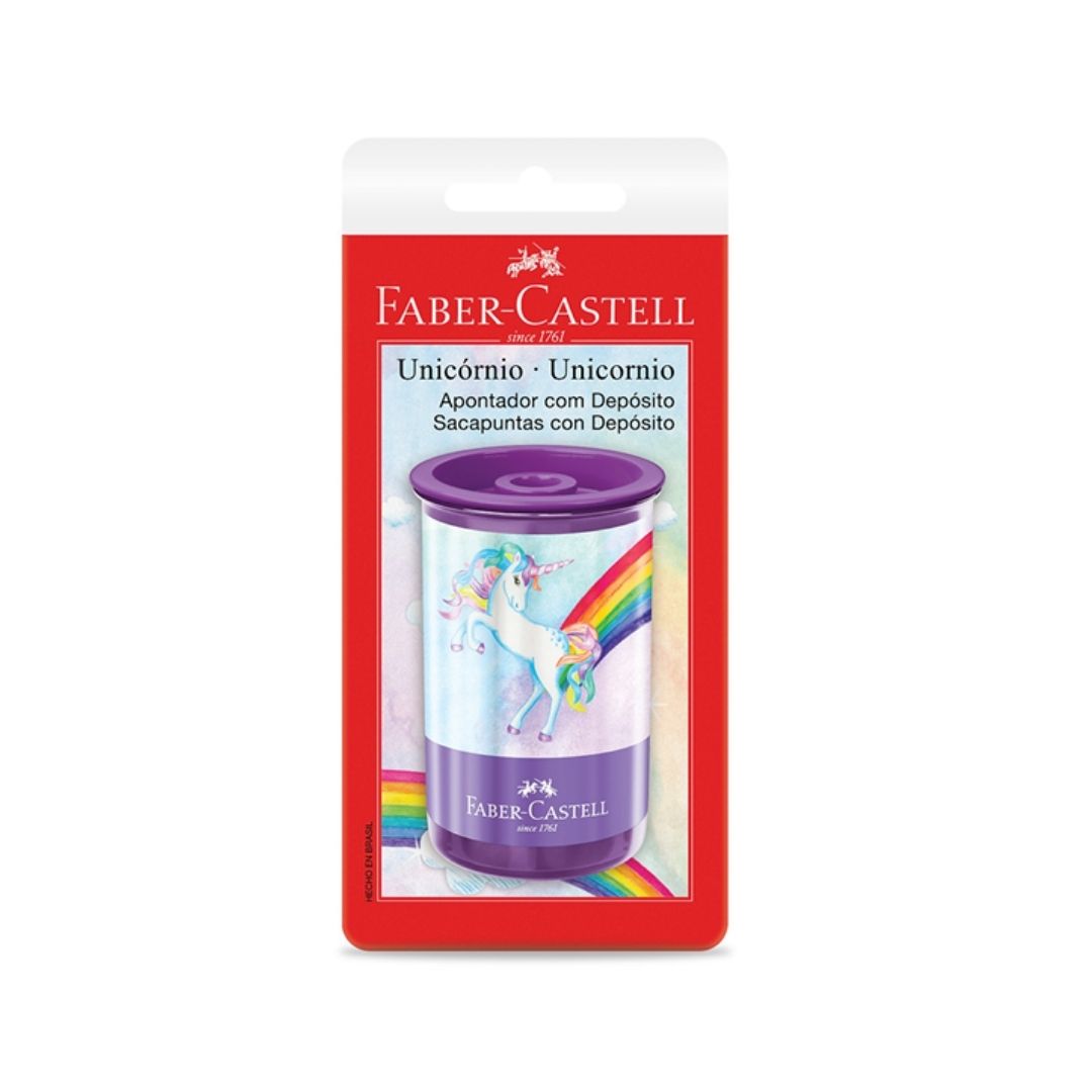 Sacapuntas Faber-Castell Unicornio con Depósito
