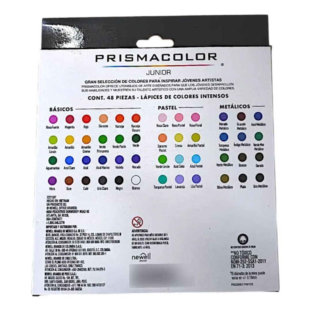 Colores Prismacolor 48 Unidades