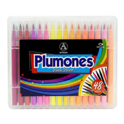 Plumón Artisan Punta Pincel x 48