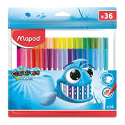 Plumones Maped Ocean Punta Cónica x 36