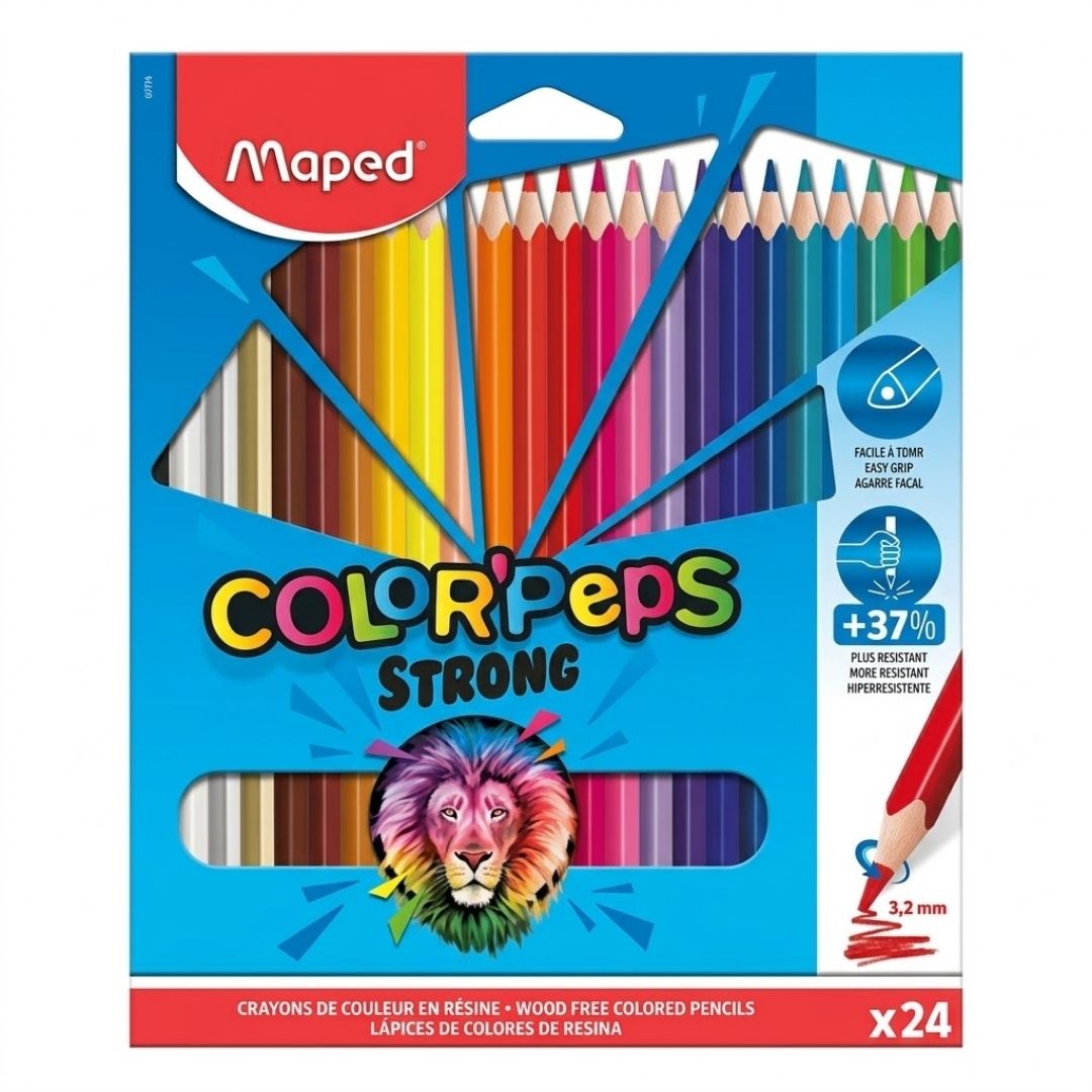 Colores Maped Color Peps Strong X 24