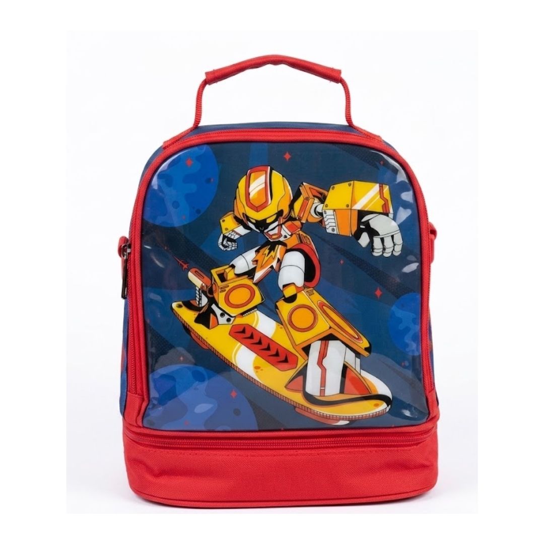 Lonchera Master Kids Robot Verde