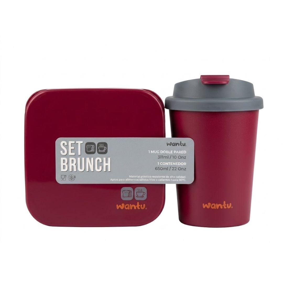 Set de Portacomida y Mug 4 PMP