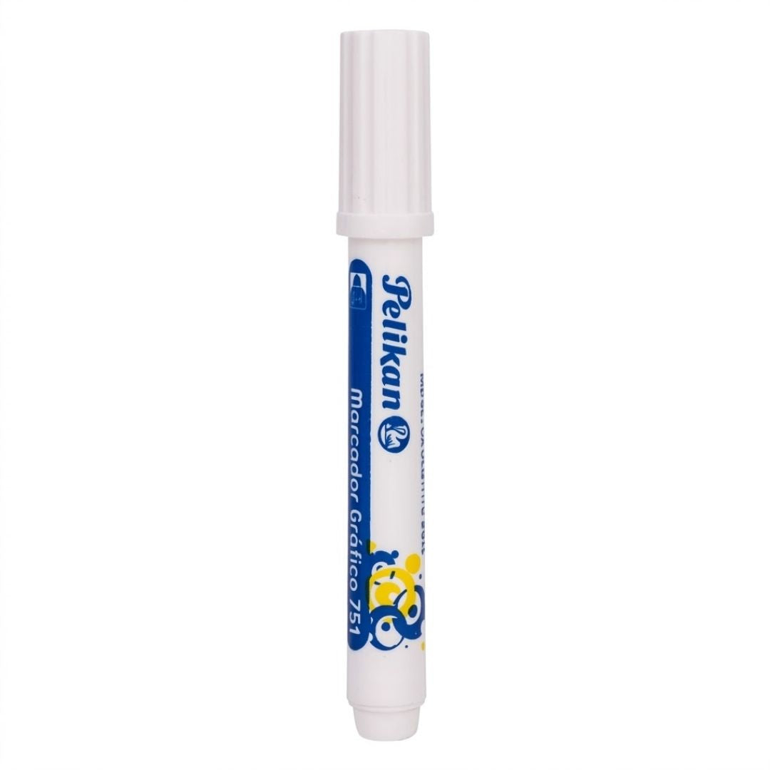 Marcador Gráfico Pelikan Blanco