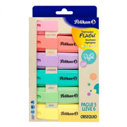 Resaltador Pelikan Textmarker Flash Pastel x 6