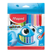 Plumones Maped Ocean Punta Cónica x 12