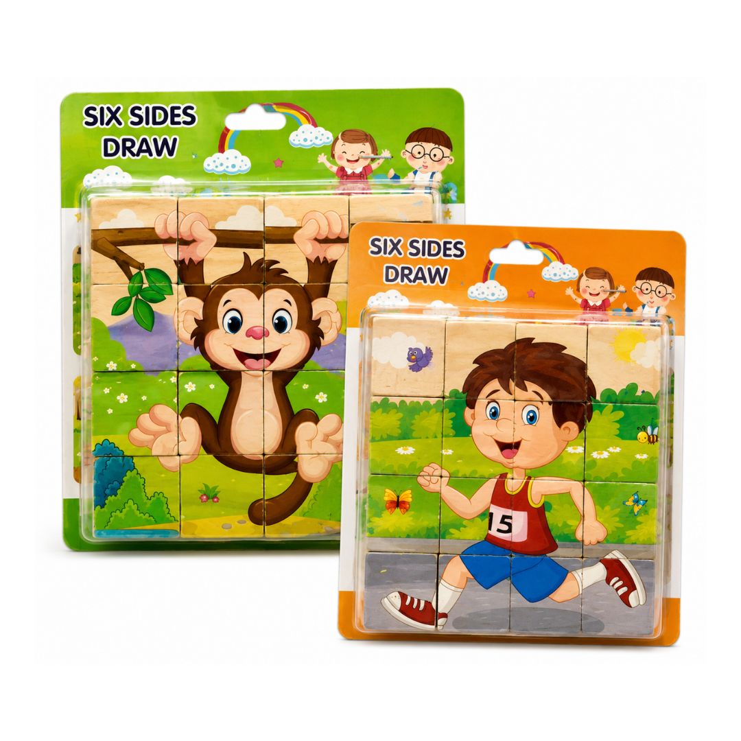 Cubos Didácticos Six Sides Draw para Dibujar