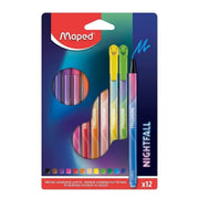 Plumón Maped Nightfall x 12