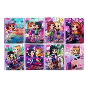 Cuaderno Cosido Norma Bonequinhas Antonia de 100 Hojas