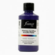 Pintura Acrílica Franco Arte Violeta Nocturna 60 ml