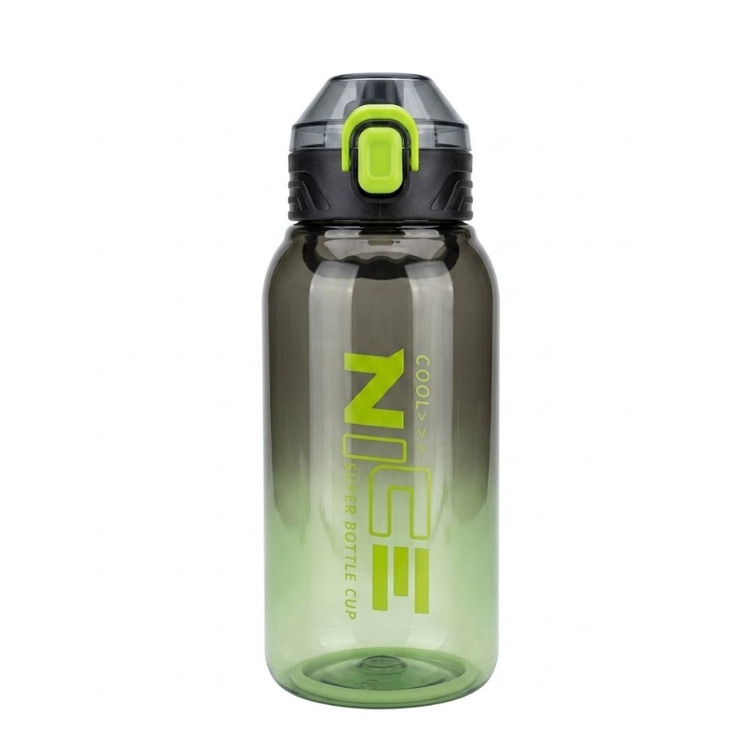 Termo Beraca Juvenil Negro y Verde 1000 ml