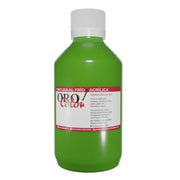 Pintura Acrílica Oro Color Verde Manzana F-051 250 ml