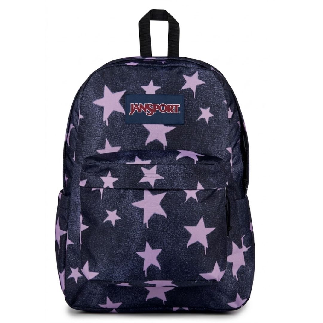 Mochila SuperBreak Plus Sprayed Stars Pastel Lilac