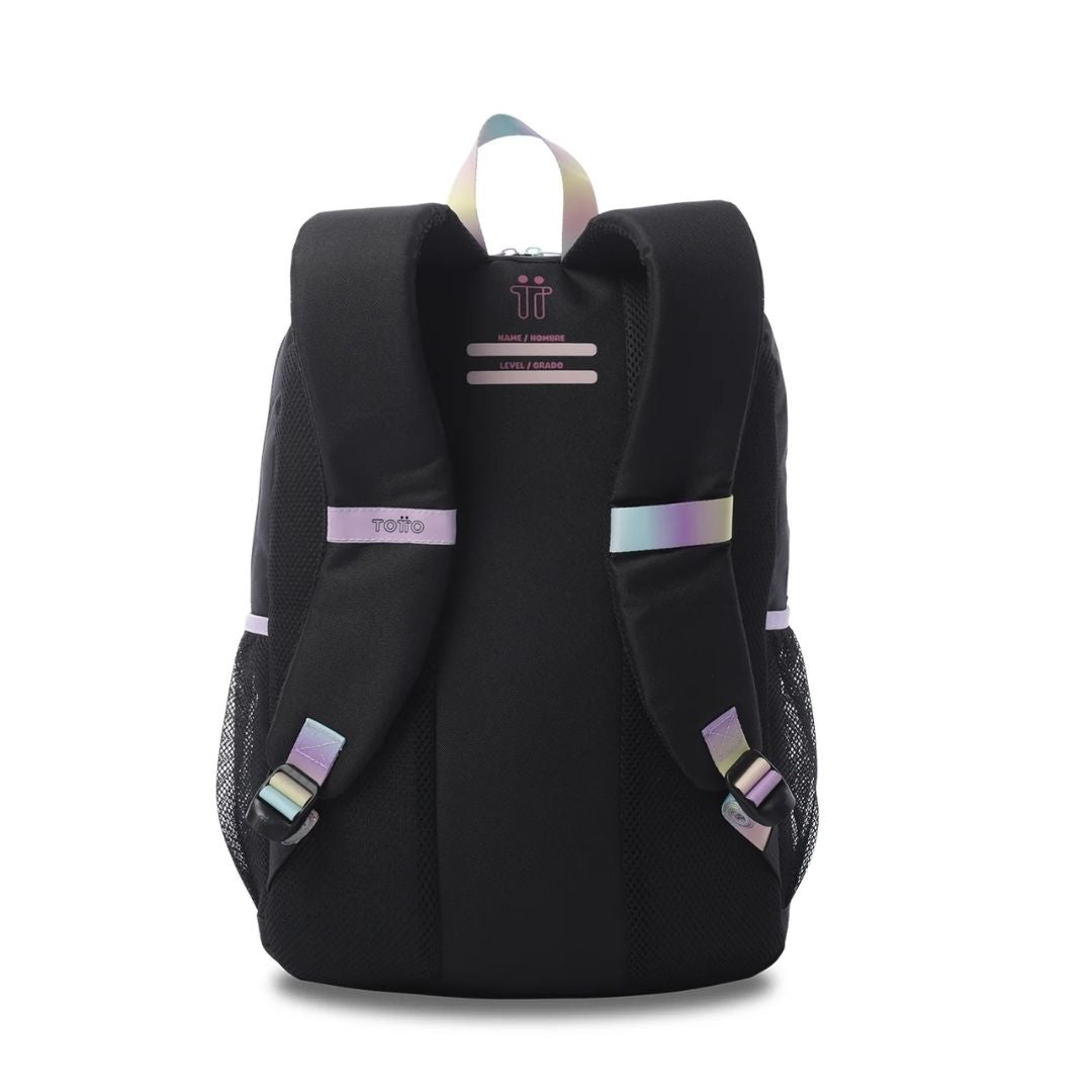 Morral para Niña Glowing Black Grande