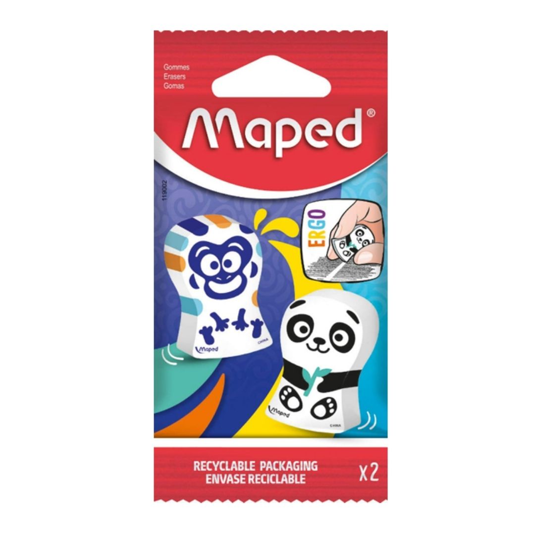 Borrador Maped Ergo Fun - 2 Unidades