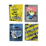 Cuaderno Norma Simpsons 7 Materias 175 Hojas