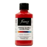 Pintura Acrílica Franco Arte Rojo Primario 250 ml