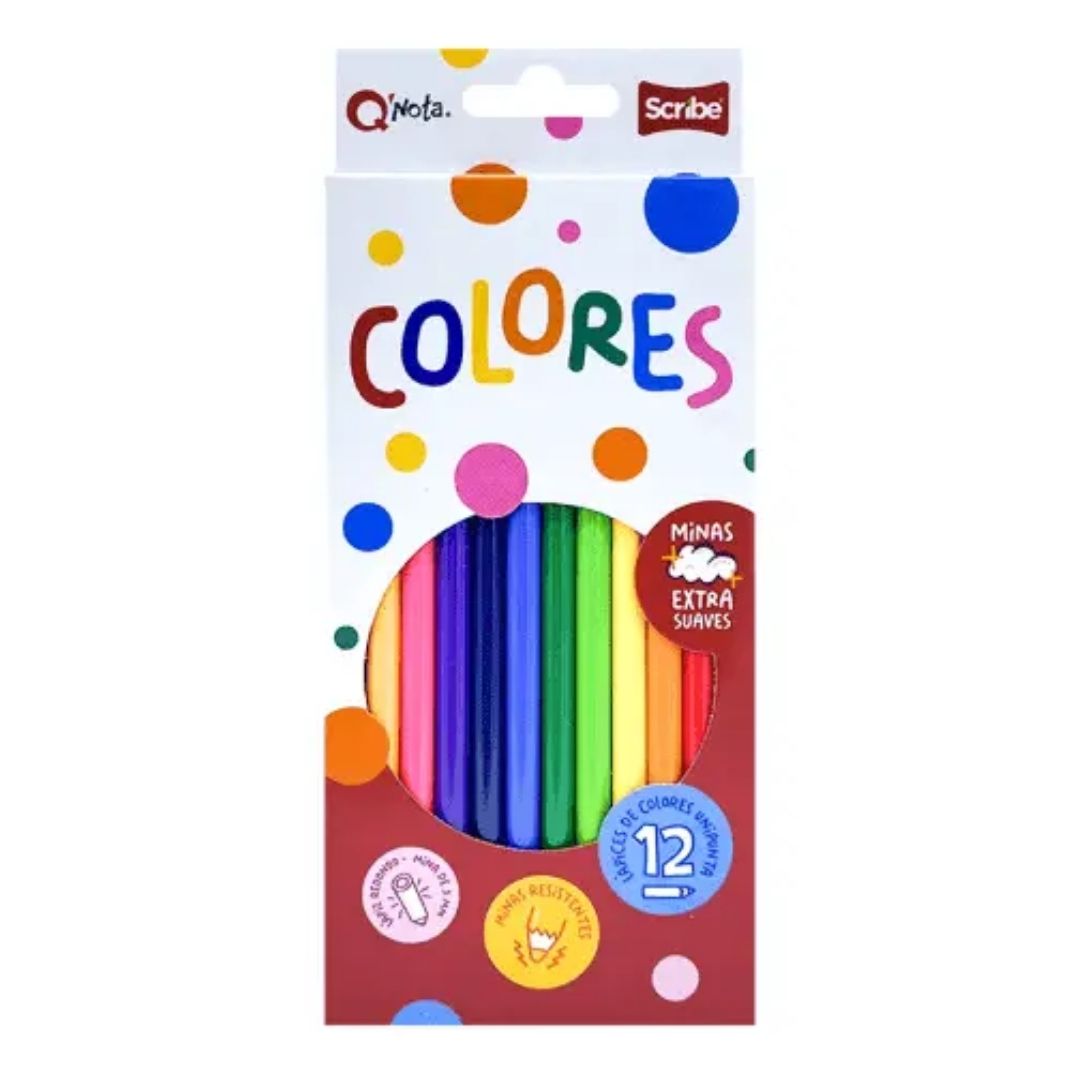 Colores Scribe Q Nota X 12