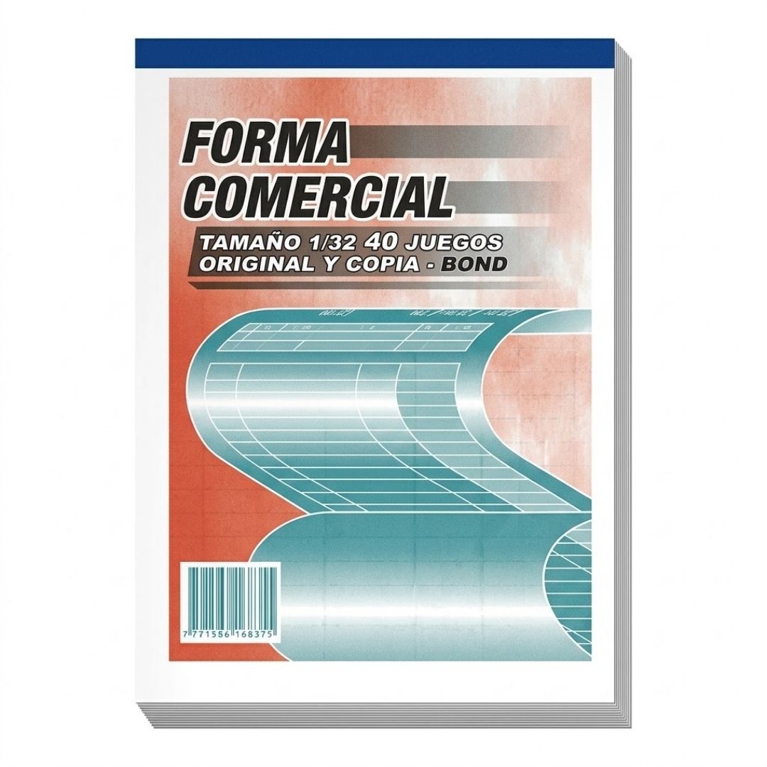Facturero Bond 1/32 Copia x40