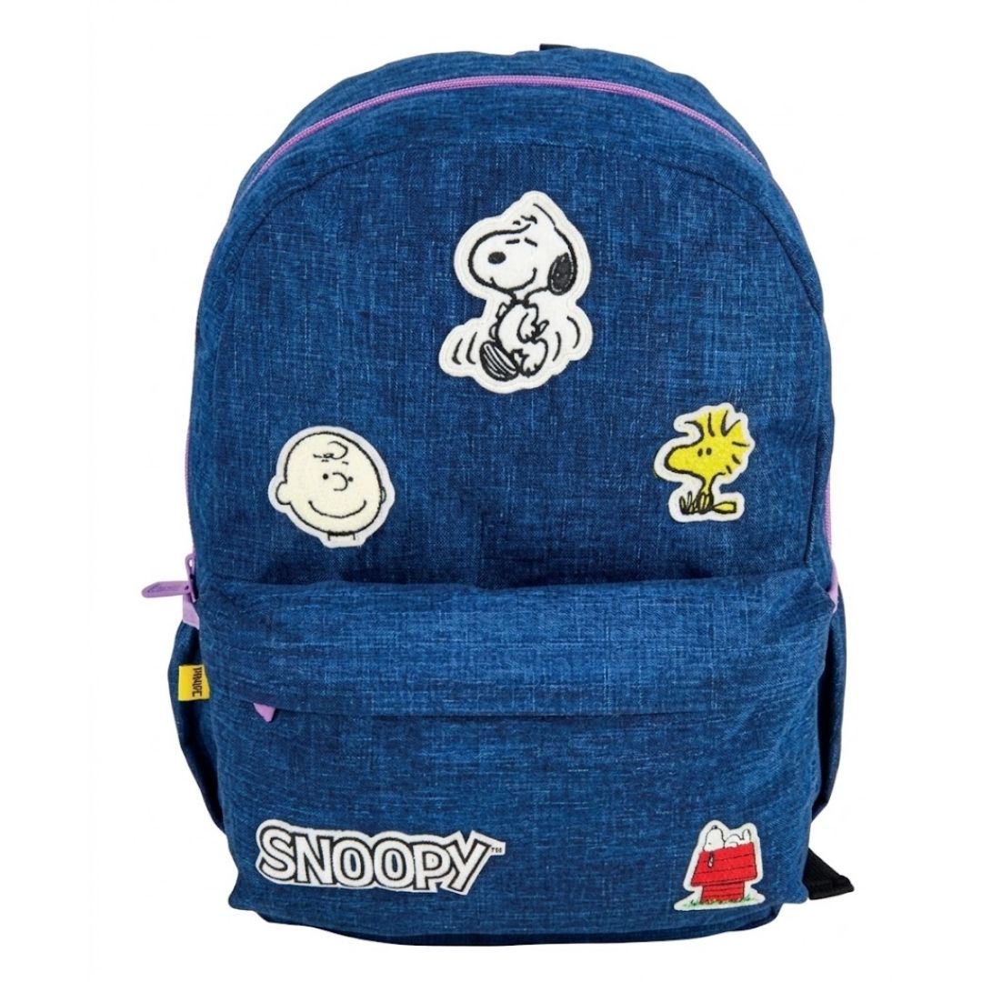 Morral Snoopy Multipersonajes con Parches