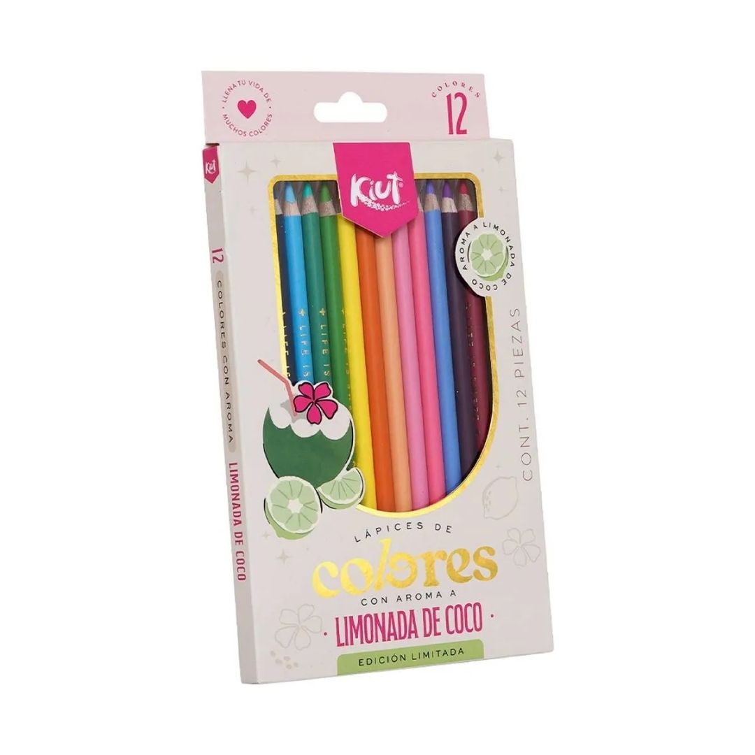 Colores Kiut Aroma Limonada de Coco - 12 Unidades