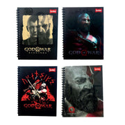 Cuaderno Scribe God of War Cuadro de 80 Hojas
