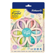 Resaltador Pelikan Textmarker Flash Pastel Pétalos x 10